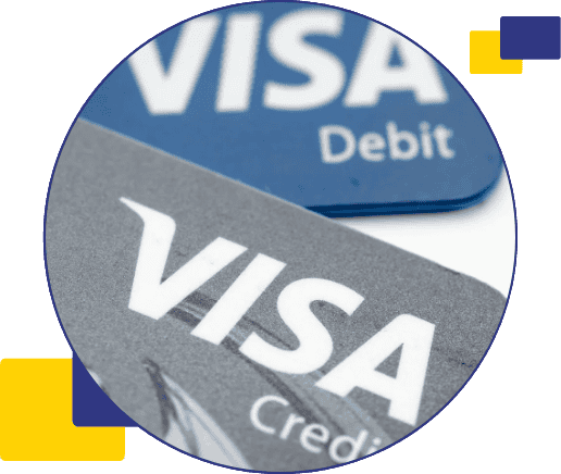 visa card begaligen